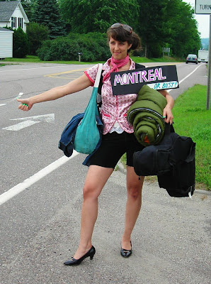 Transsexual training Gay hiker hitch